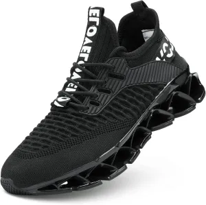 Men's Running Shoes Blade Tennis Walking Fashion Sneakers Breathable Non Slip Gym Sports Work Trainers