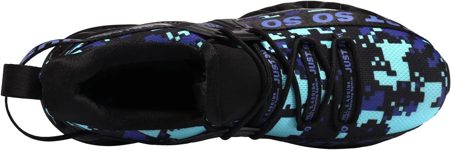 Mens Running Shoes Walking Non Slip Blade Type Sneakers