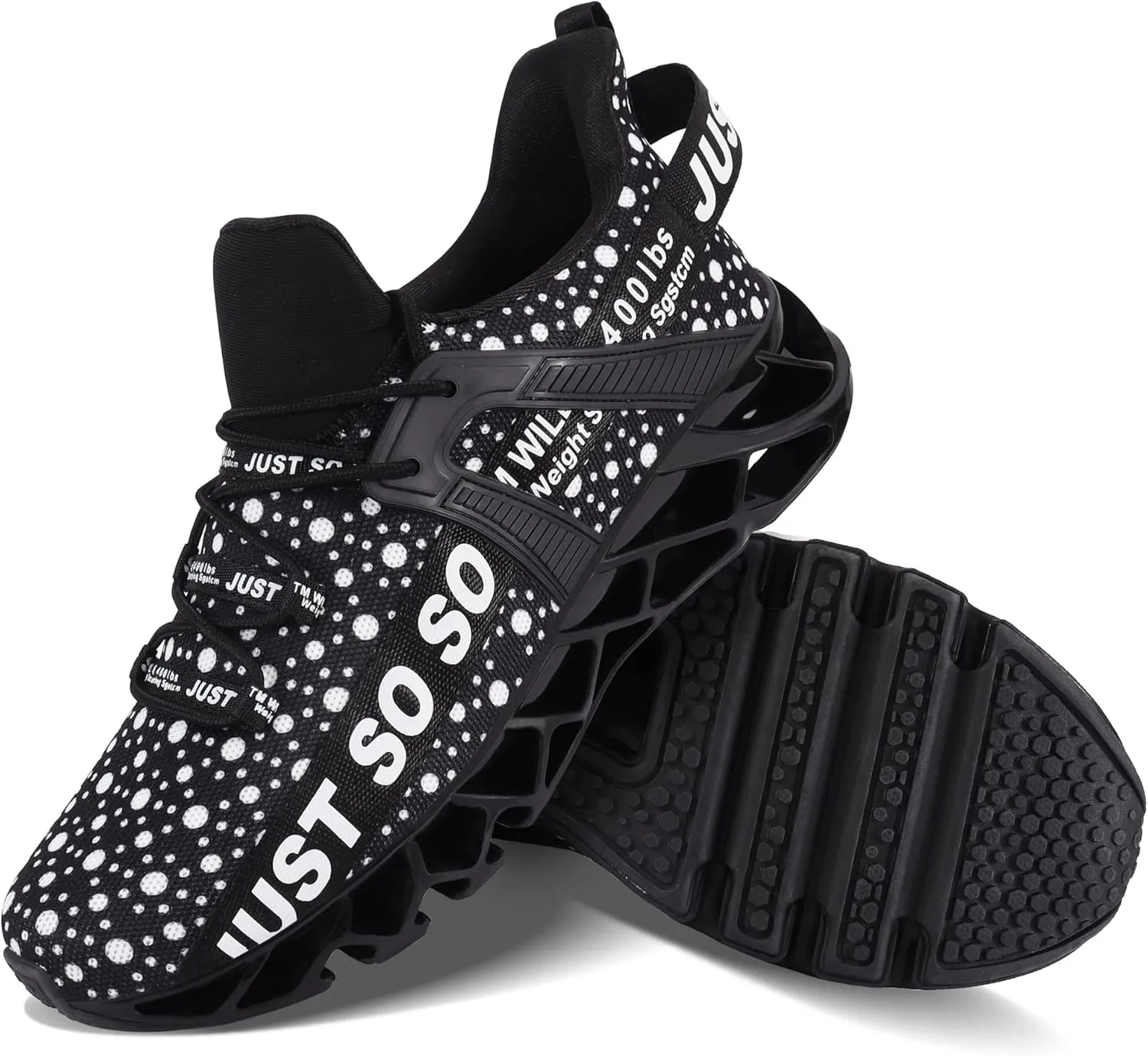 Mens Running Shoes Walking Non Slip Blade Type Sneakers