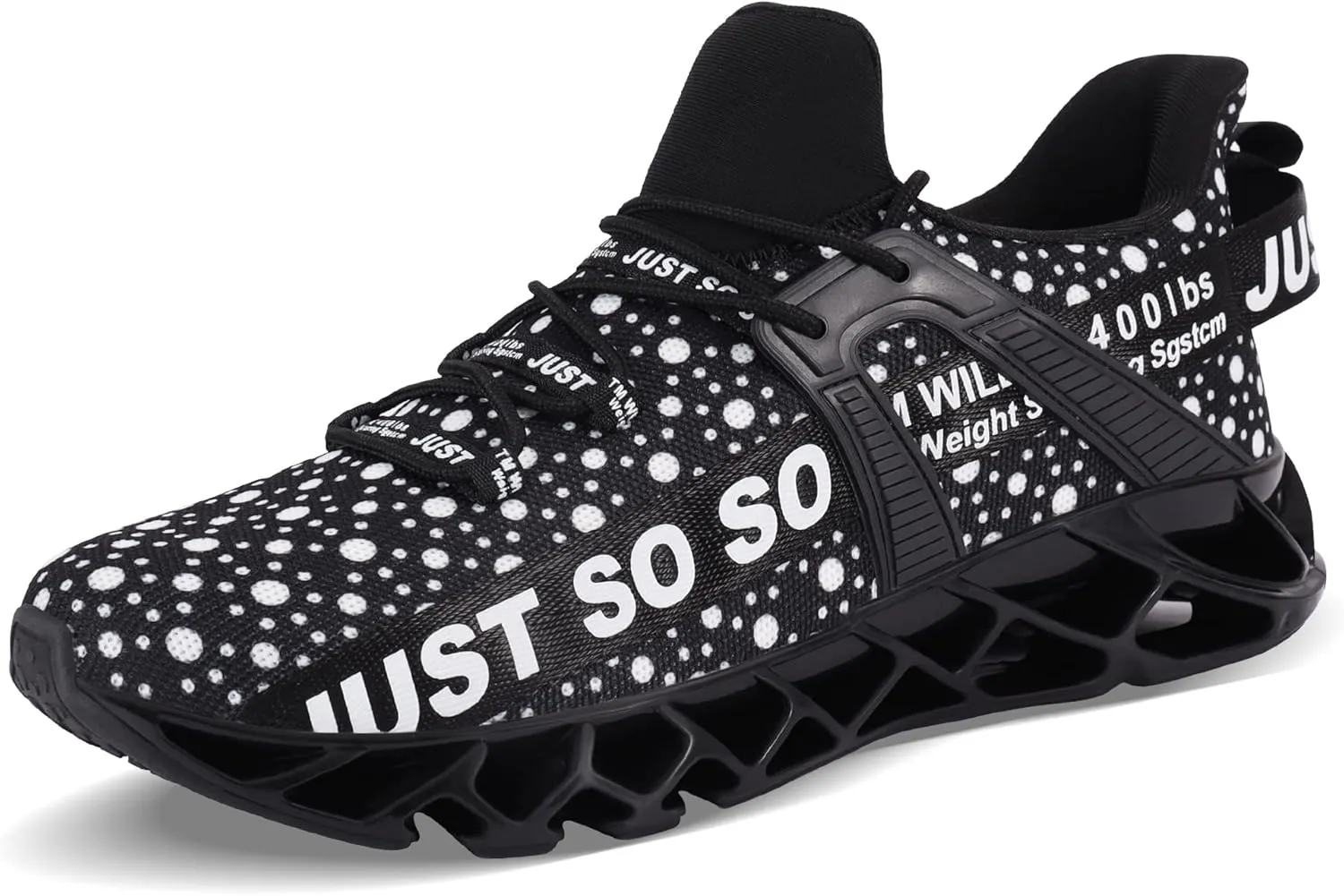 Mens Running Shoes Walking Non Slip Blade Type Sneakers