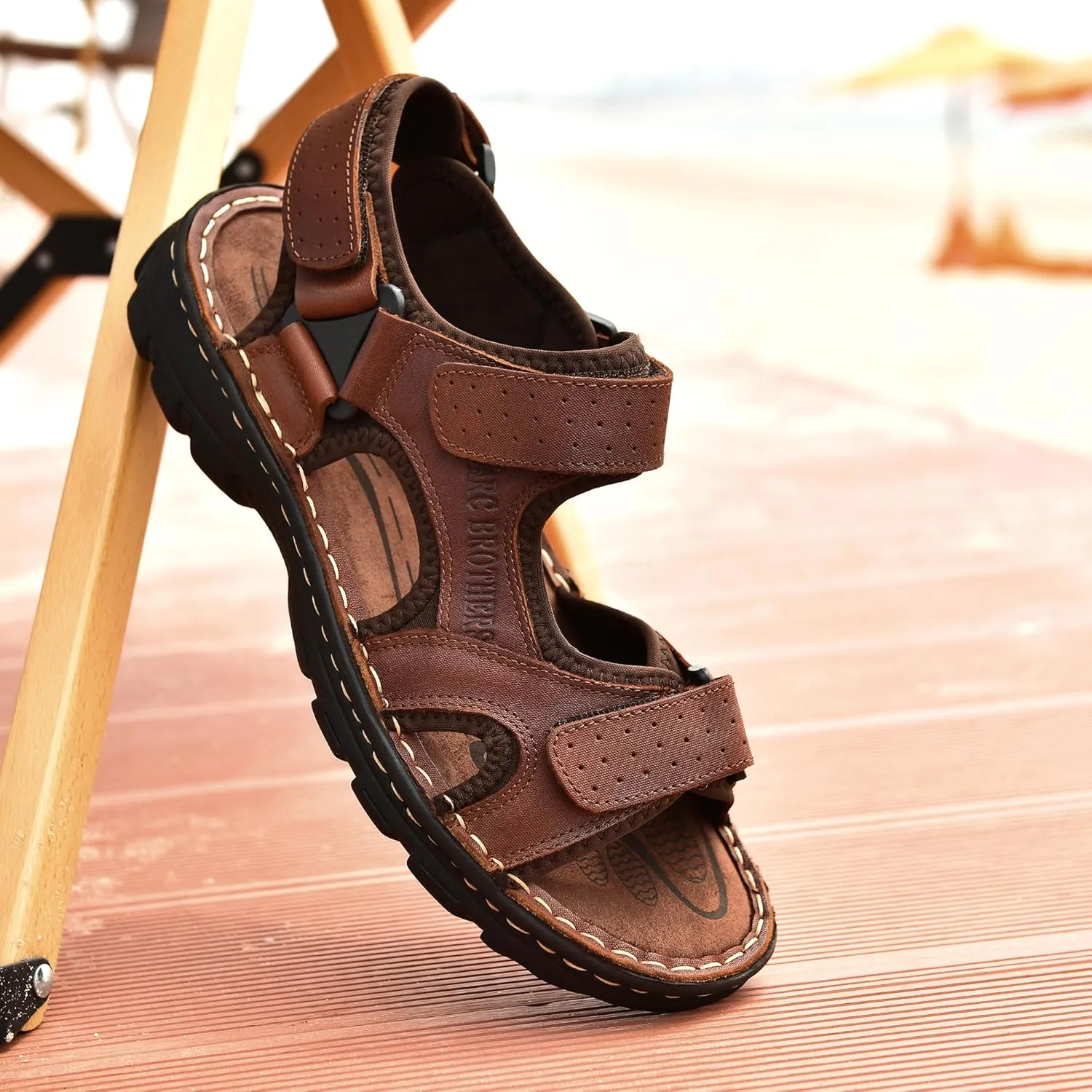 Men's Sandals Non-slip Water Sandals Comfortable Sport Sandals Open Toe Casual Beach Sandals