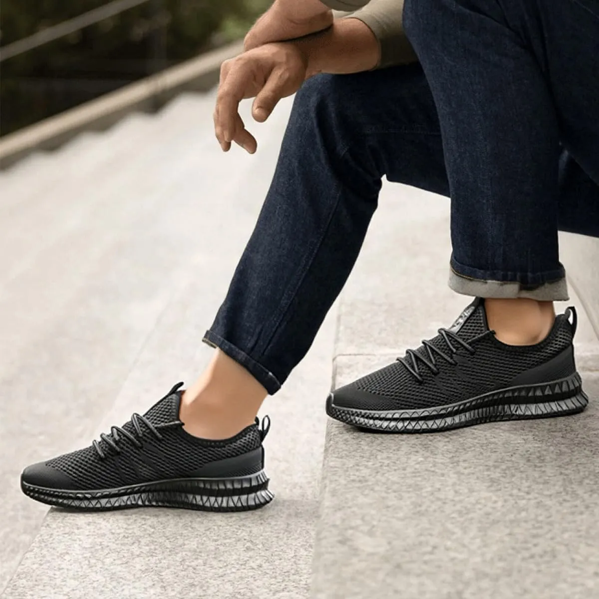 Men's Shoes Running Walking Sneakers Casual Tennis Slip on Shoes Lightweight Breathable Fashion Comfortable Workout Athletic for Shoes Gym Sport
