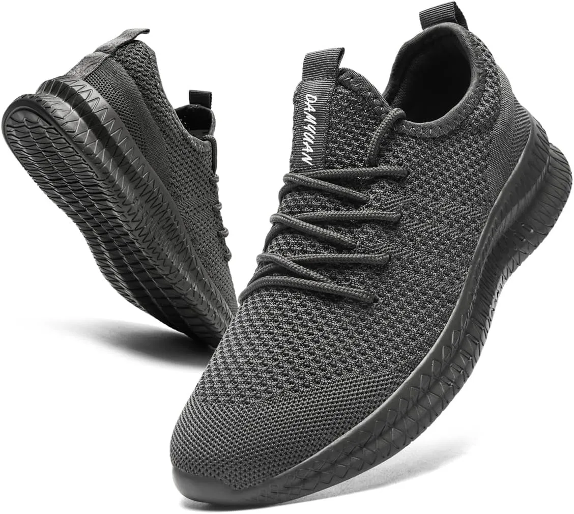 Men's Shoes Running Walking Sneakers Casual Tennis Slip on Shoes Lightweight Breathable Fashion Comfortable Workout Athletic for Shoes Gym Sport
