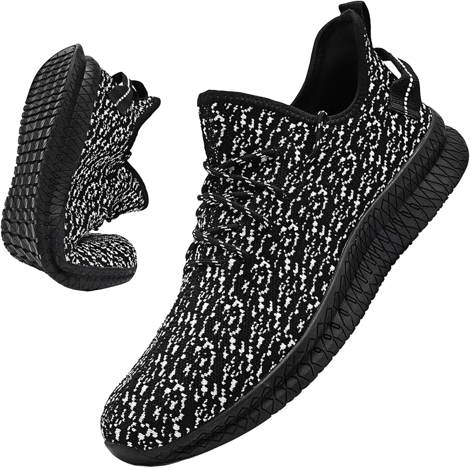 Mens Slip On Walking Shoes Lightweight Breathable Non Slip Running Comfortable Gym Tennis Athletic Fashion Sneakers Men