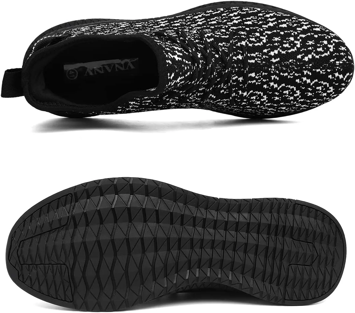 Mens Slip On Walking Shoes Lightweight Breathable Non Slip Running Comfortable Gym Tennis Athletic Fashion Sneakers Men