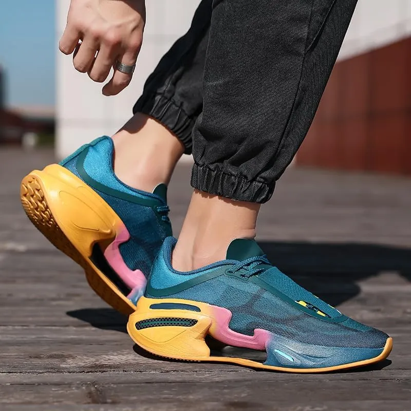 Men's Sneakers for Men Shoes Mens Tennis Trail Running Athletic Fashion Shoe Man Blade Black Grey Green Orange Size Basketball Runner