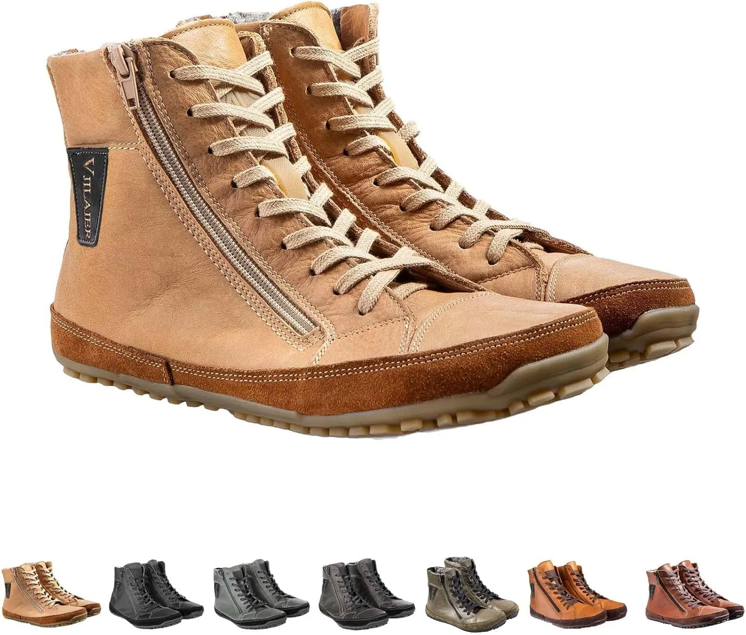 Men's Waterproof Fashion Orthopedic Shoes Suede High Boots Non-Slip Breathable Lightweight Casual Shoes for Walking