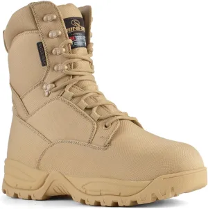 Men's Waterproof Military Tactical Boots Lightweight Work Boot Insulated Hunting Boots, 8 Inches Lace-up Outdoor Boots, 400g Thinsulate