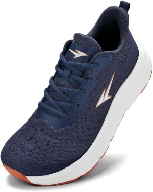 Men's Wide Toe Walking Shoes Casual Trail Running Sneakers Cross-Trainer Tennis Non Slip Athletic Gym Workout Soft Sole