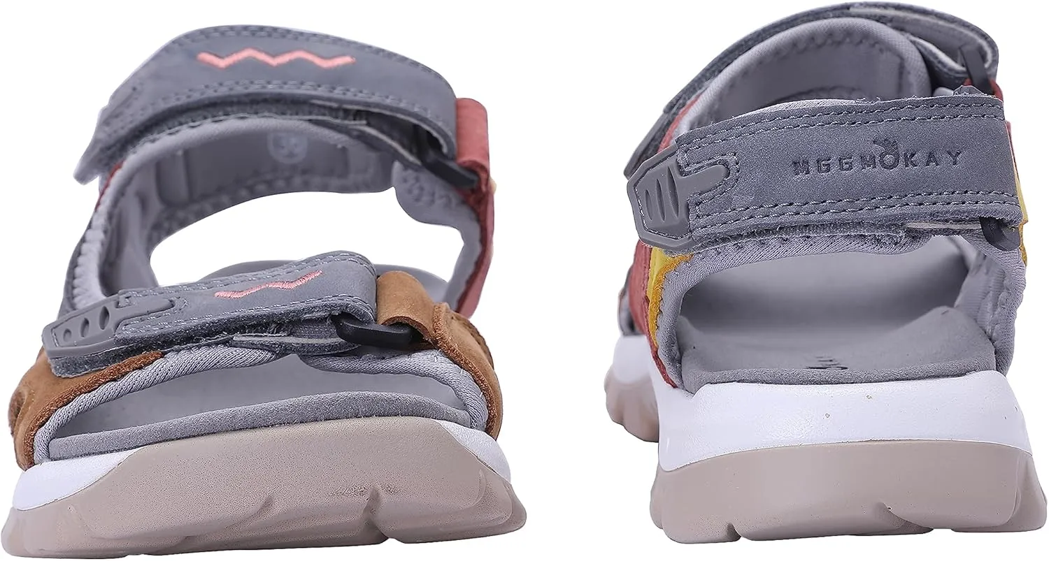 MGGMOKAY Women's Hiking Sandals Open Toe Outdoor Sports Sandals Casual Beach Sandals