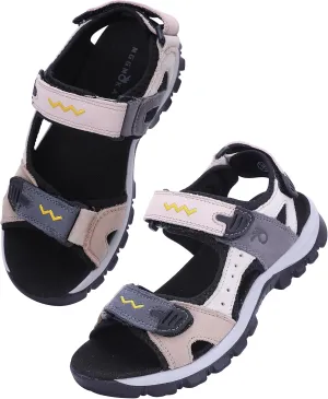 MGGMOKAY Women's Hiking Sandals Open Toe Outdoor Sports Sandals Casual Beach Sandals