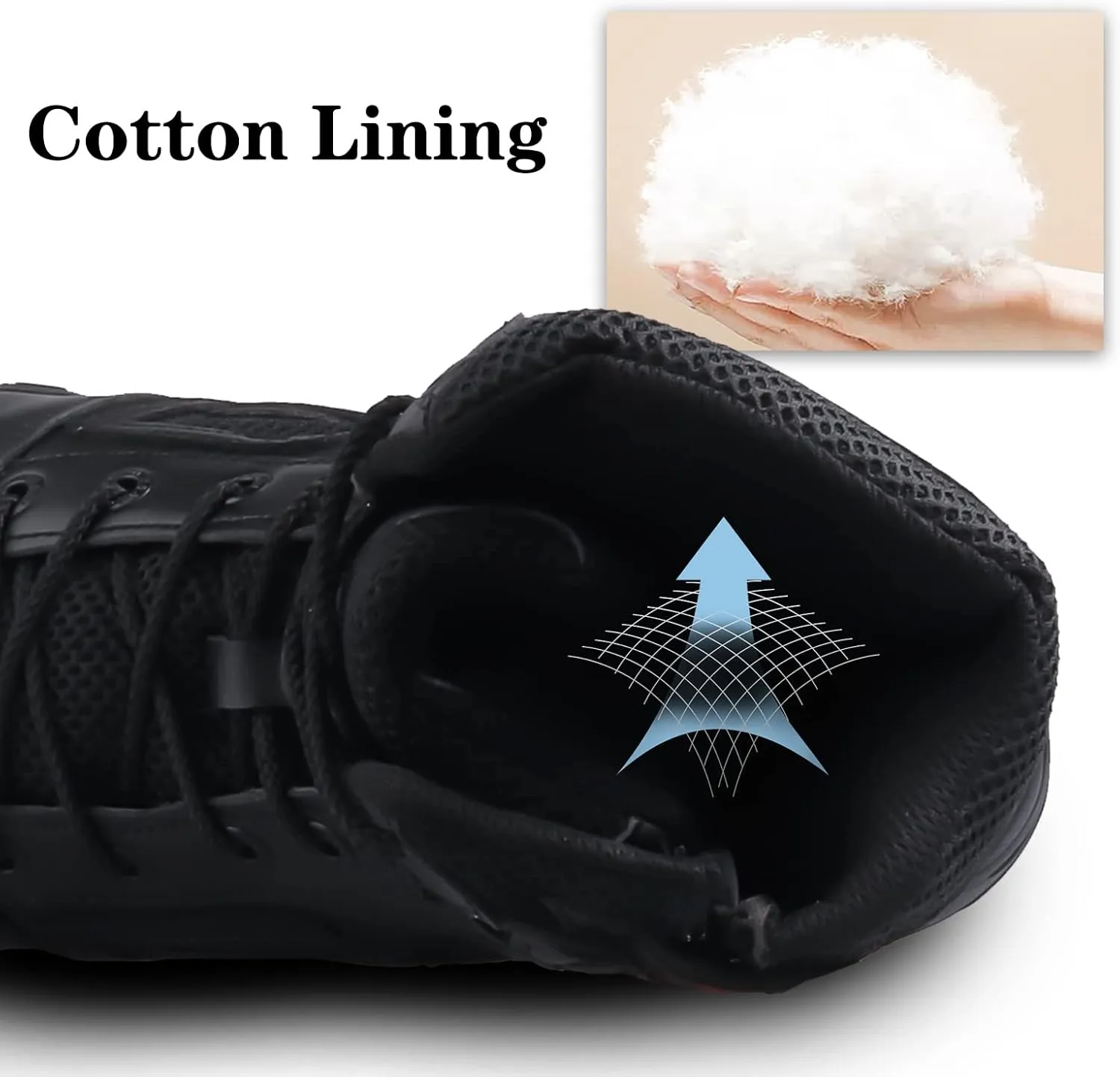 Military Boots for Men YKK Zipper Tactical Boots Lightweight Work Boots Breathable Desert Boots Comfortable Walk Boots Hiking Boots Security Boots