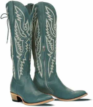 MissHeel Over the Knee Cowboy Boots for Women Adjustable Thigh High Cowgirl Boots