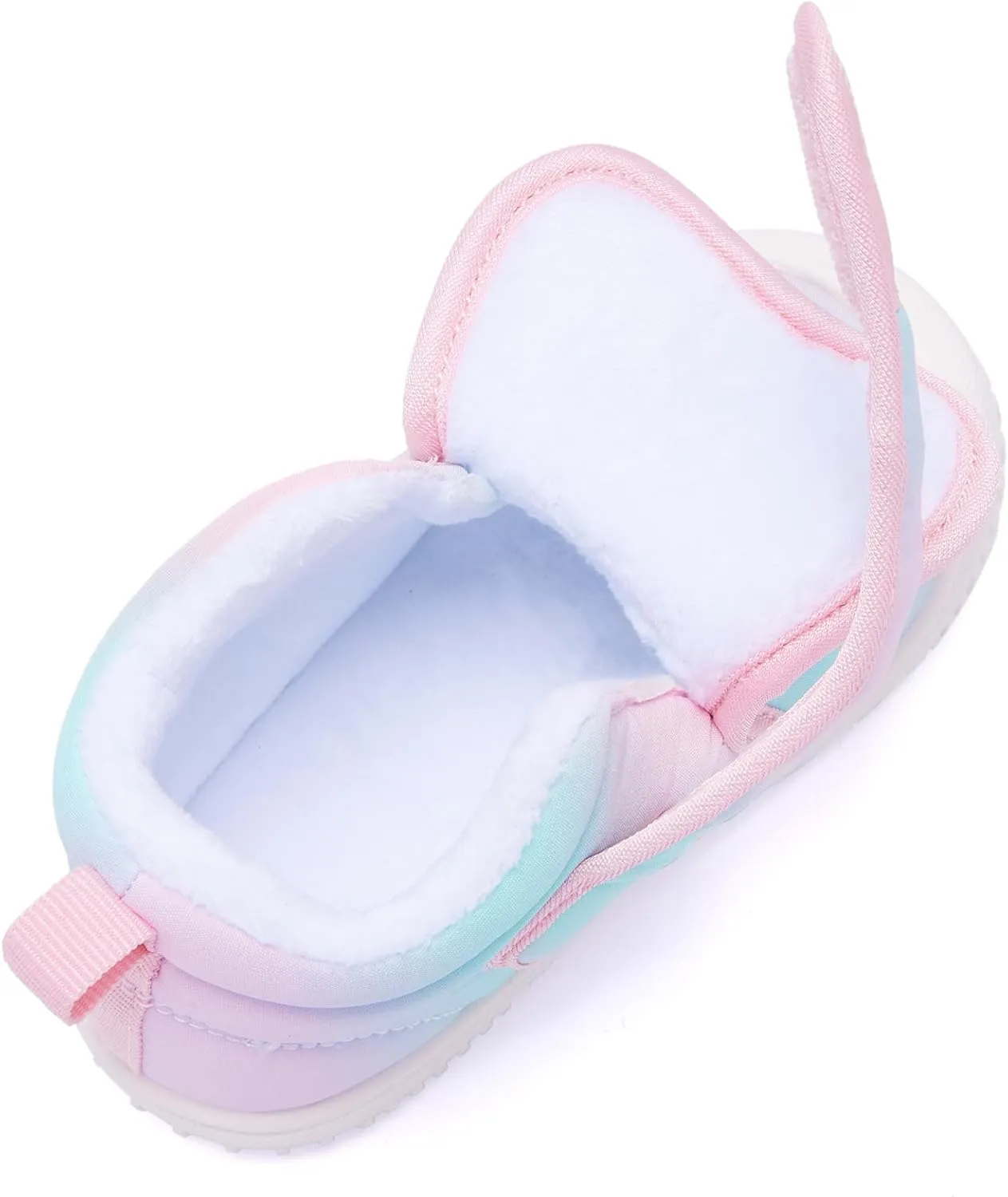 MORENDL Baby Winter Snow Boots for Infant Boys Girls Toddler Water-Resistant First Walker Shoes Warm Lining Soft Sole Anti-Slip Outdoor Booties