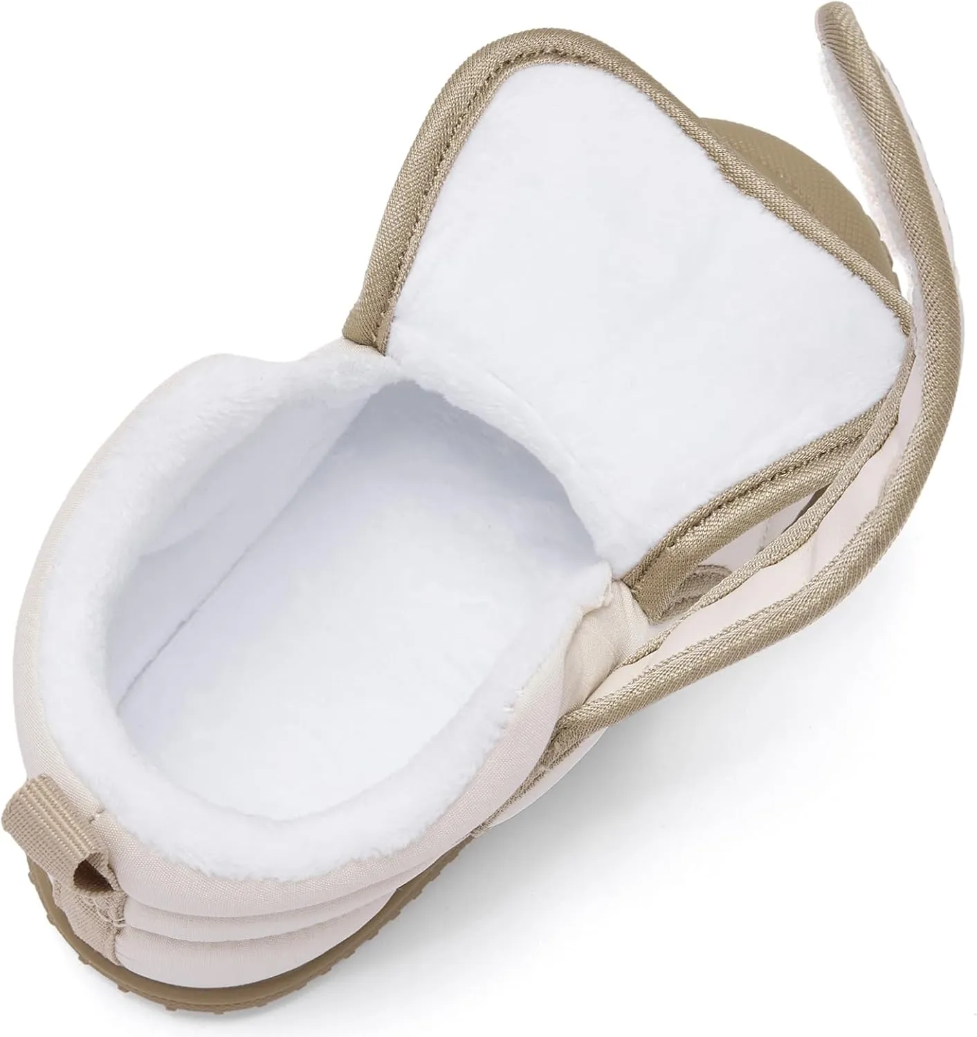 MORENDL Baby Winter Snow Boots for Infant Boys Girls Toddler Water-Resistant First Walker Shoes Warm Lining Soft Sole Anti-Slip Outdoor Booties