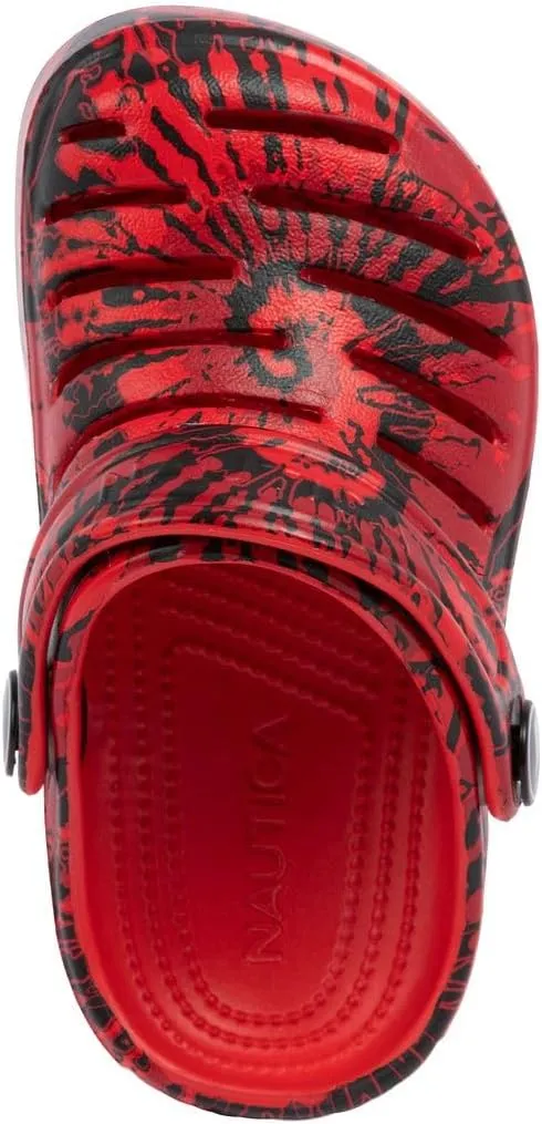 Nautica Kids Clog Sandals – Slip-On Lightweight Water Shoes with Adjustable Heel Strap – Comfortable EVA Slip-Resistant Clogs for Boys & Girls – Toddler & Youth Sizes