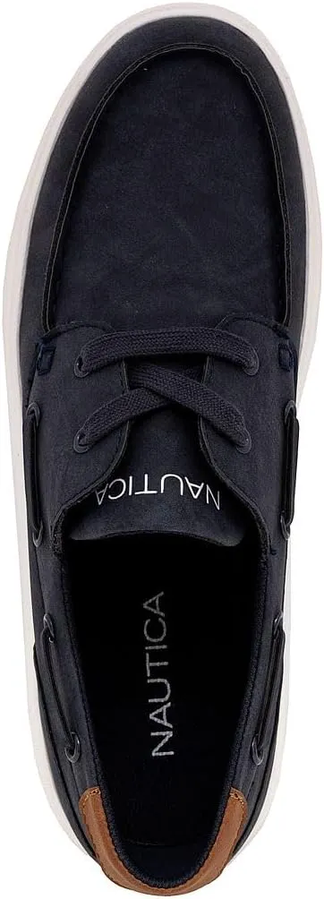 Nautica Men's Boat Shoe Casual Loafers Comfort Sneaker - Walking Moccasin (Slip-On/Lace-Up)