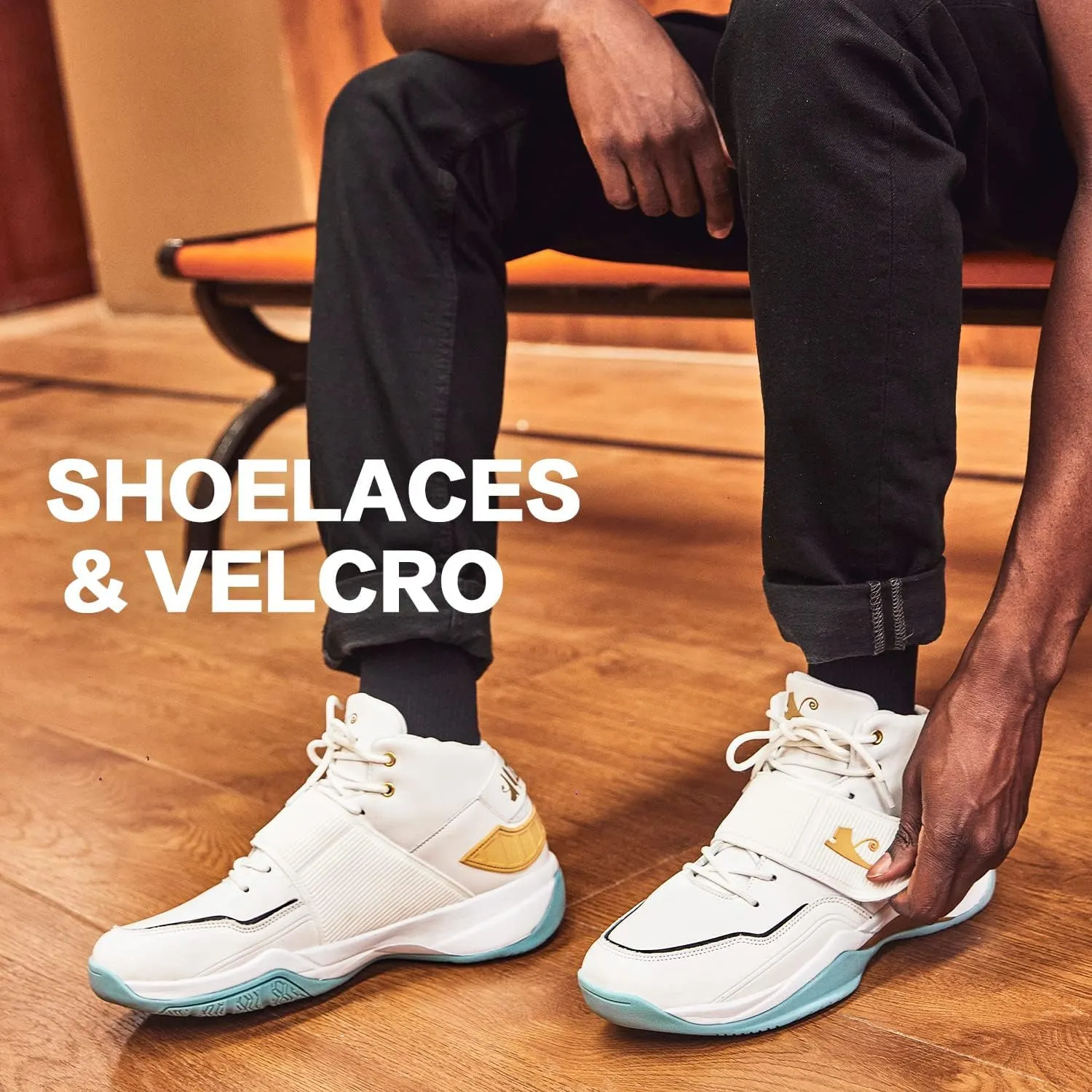 Negash Mens Basketball Shoes Non Slip Low Top Sneakers Breathable Cushioning Sports Shoes for Men