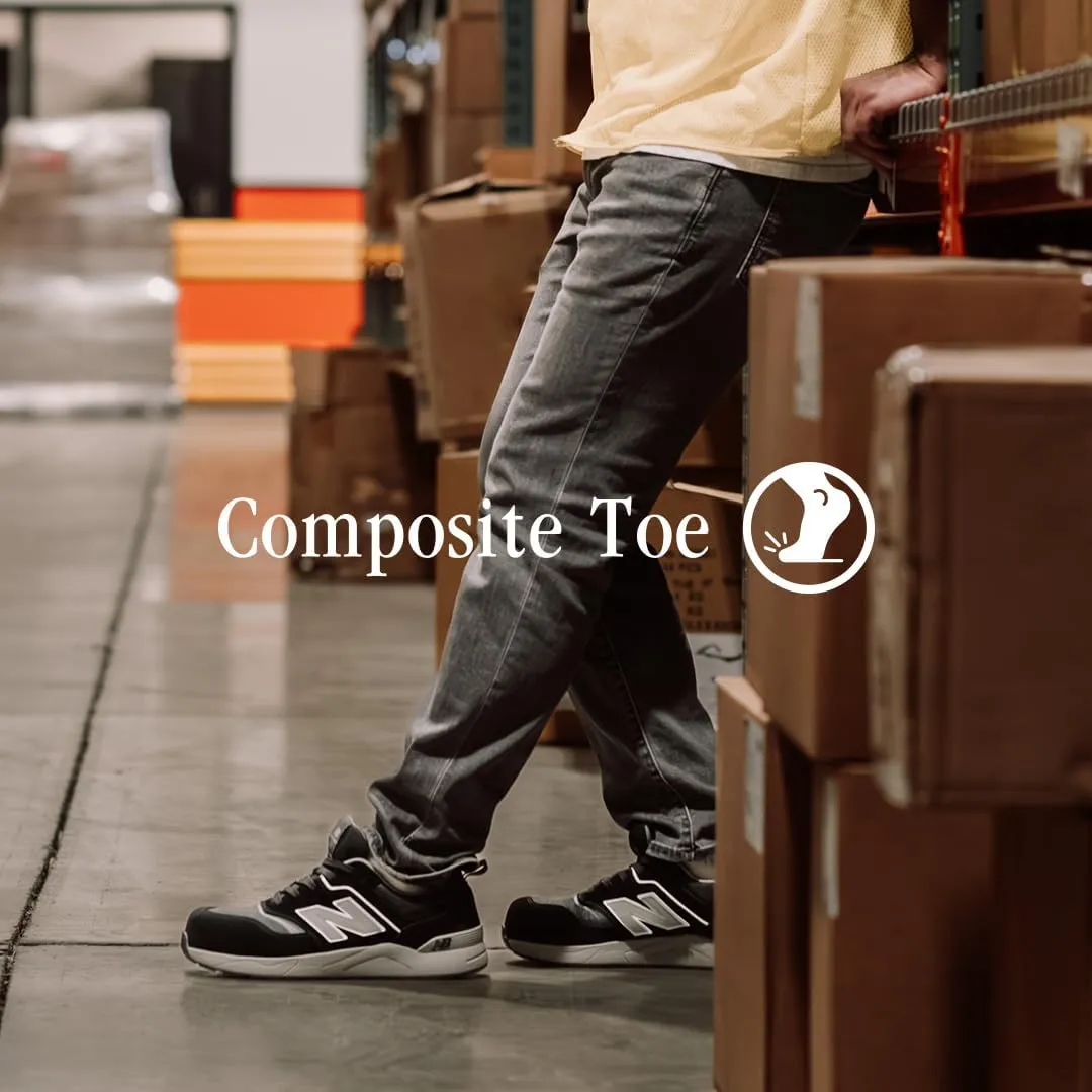 New Balance Men's Wide Elite Lite Electrical Hazard Medium Composite Toe, Industrial Work Shoe Lightweight & Slip Resistant