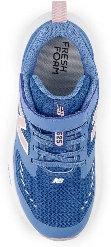New Balance Unisex-Child Fresh Foam 625 V1 Hook and Loop Running Shoe