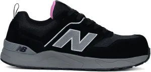 New Balance Women's Elite Lite Electrical Hazard Medium Composite Toe, Industrial Work Shoe Lightweight & Slip Resistant, Black Rose, 9.5