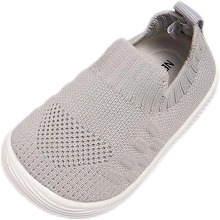 Newsonet Baby Shoes Boy Girl First Walker Shoes Barefoot Mesh Walking Shoes Lightweight Non-Slip Sneakers Toddler Infant for 6 9 12 18 24 Months