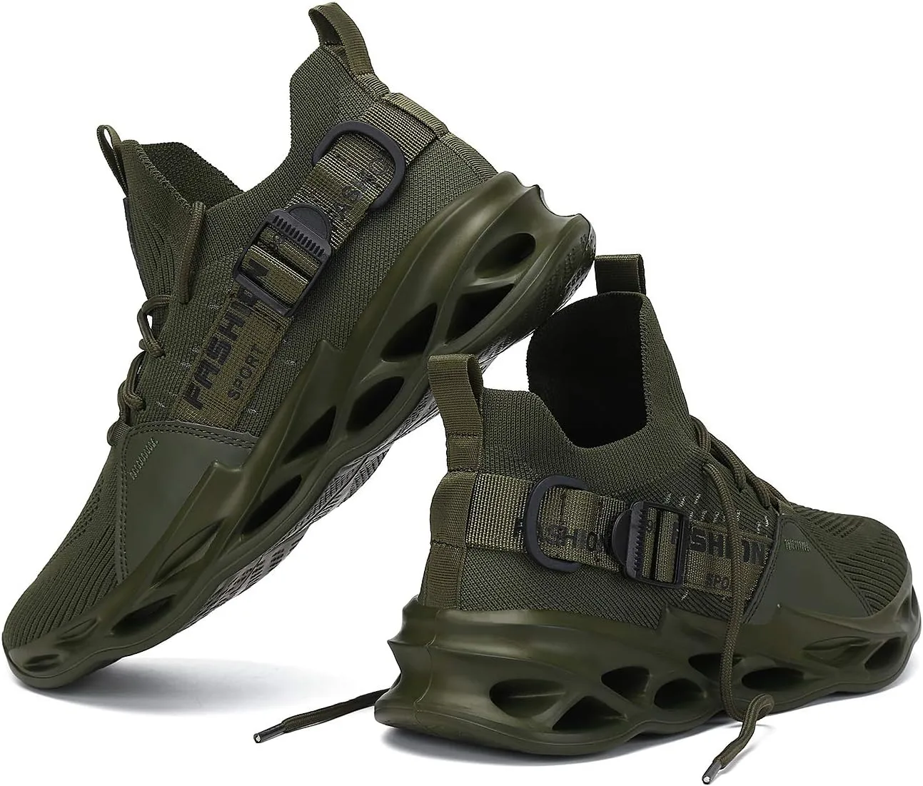 Nihaoya Men Athletic Walking Running Tennis Shoes Fashion Sneakers