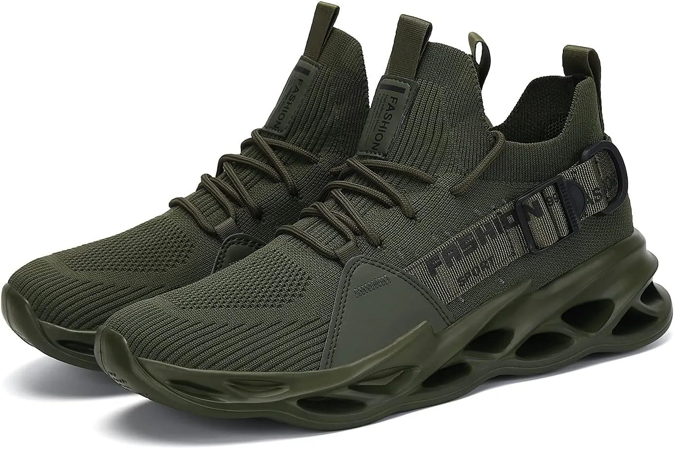 Nihaoya Men Athletic Walking Running Tennis Shoes Fashion Sneakers