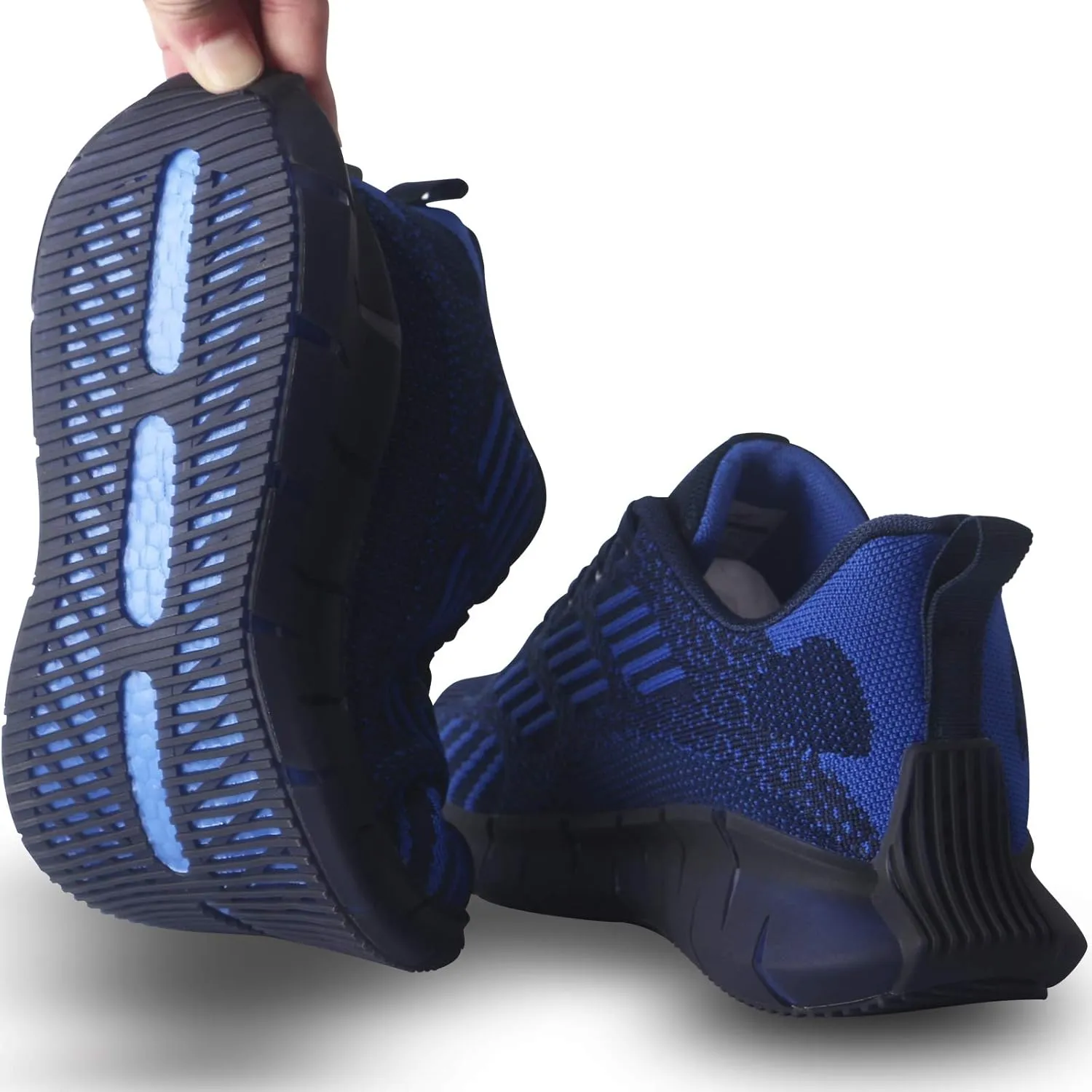 NOOKNAK Men’s Running Shoes Lightweight Walking Shoes Breathable Comfortable Fashion Sneakers with Soft Sole