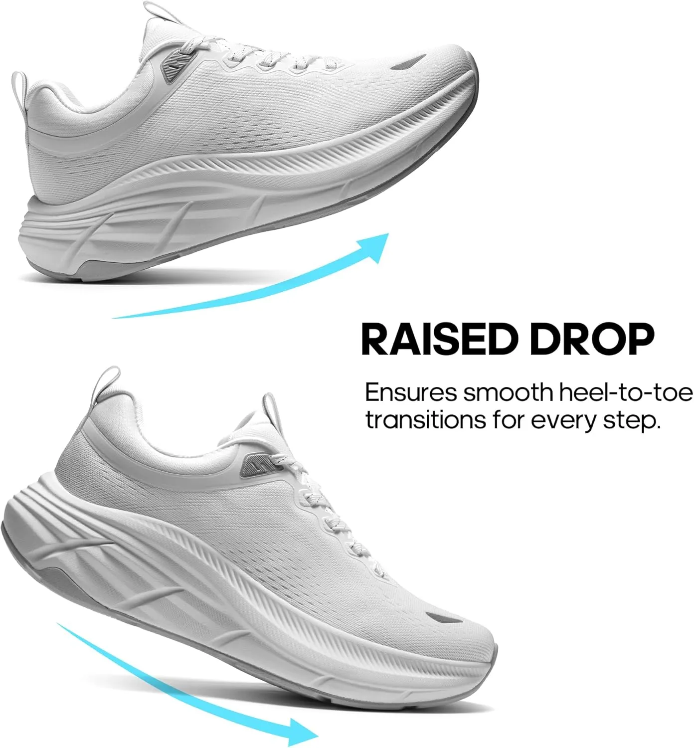 NORTIV 8 Women's Walking Shoes Cushion Comfortable ActiveBreeze Running Tennis Shoes Non-Slip Workout Gym Sports Athletic Breathable Fashion Sneakers