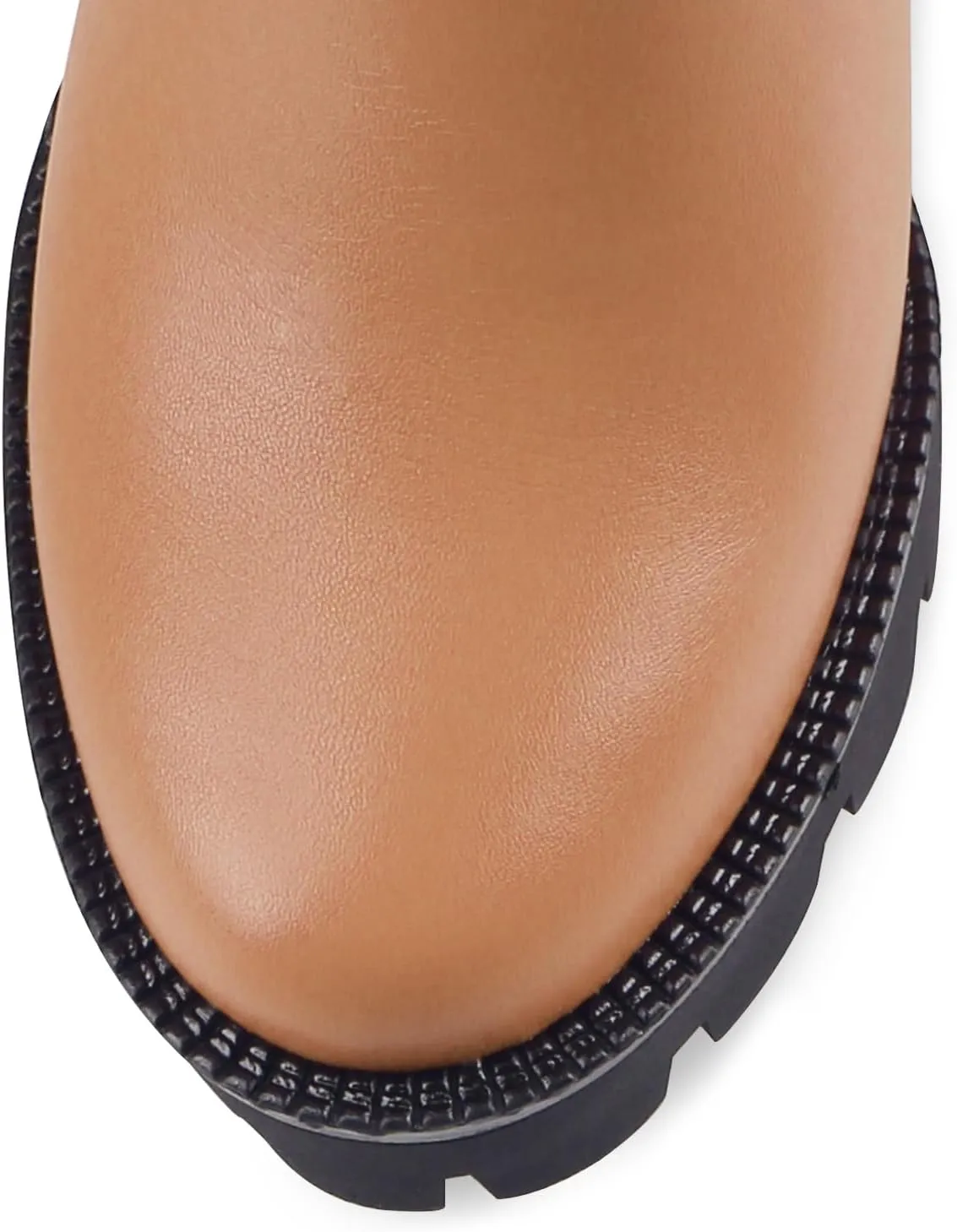 Oh Mispares Women’s Block High Heeled Knee-High Boots Zip Up Tall Boots for Women Round Toe Thick Sole Comfortable Fall Winter Booties with Chunky Heel