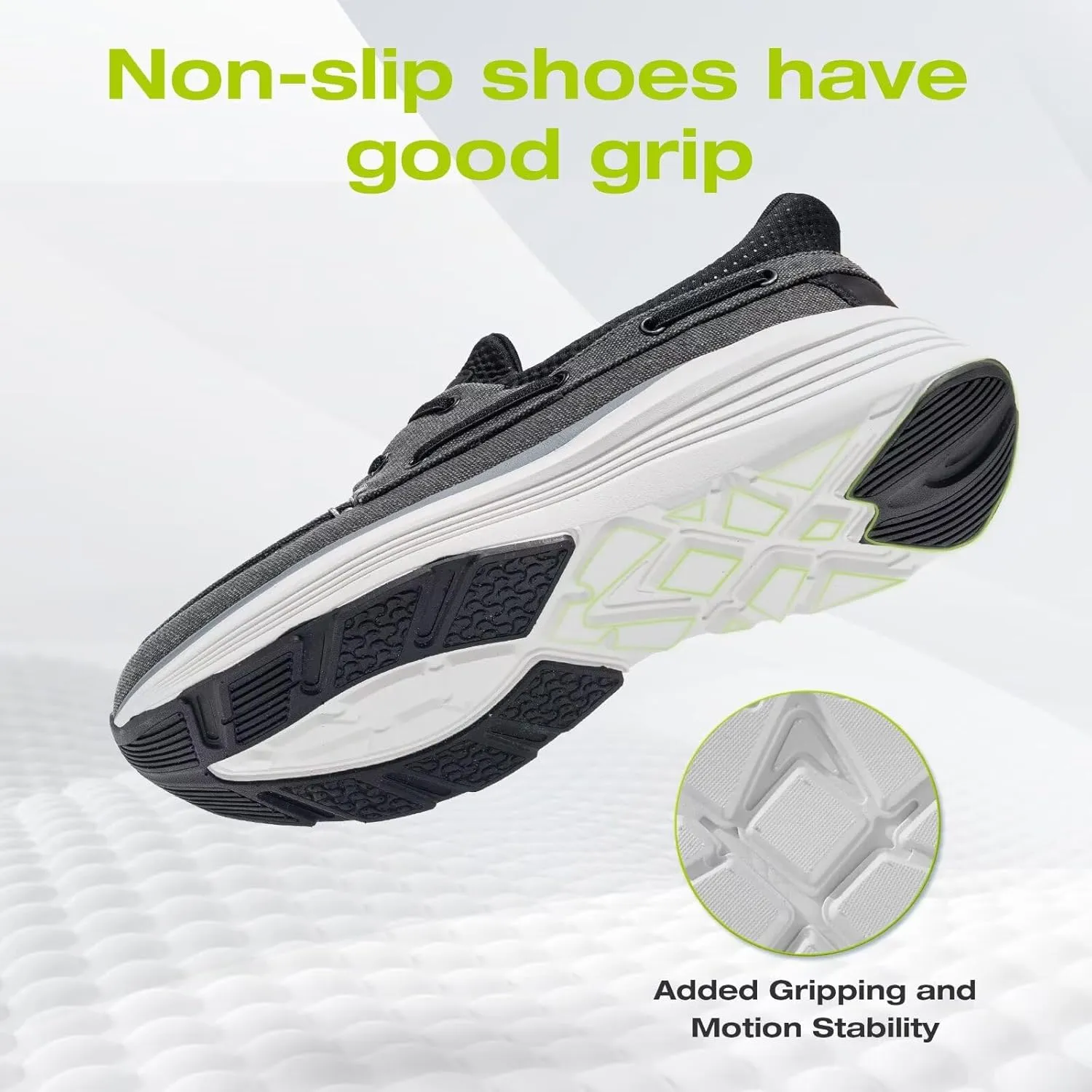 OrthoComfoot Men's Orthopedic Slip On Loafers: Comfortable Arch Support Loafers for Plantar Fasciitis, Orthotic Flat Feet Casual Walking Shoes for Foot and Heel Pain Relief