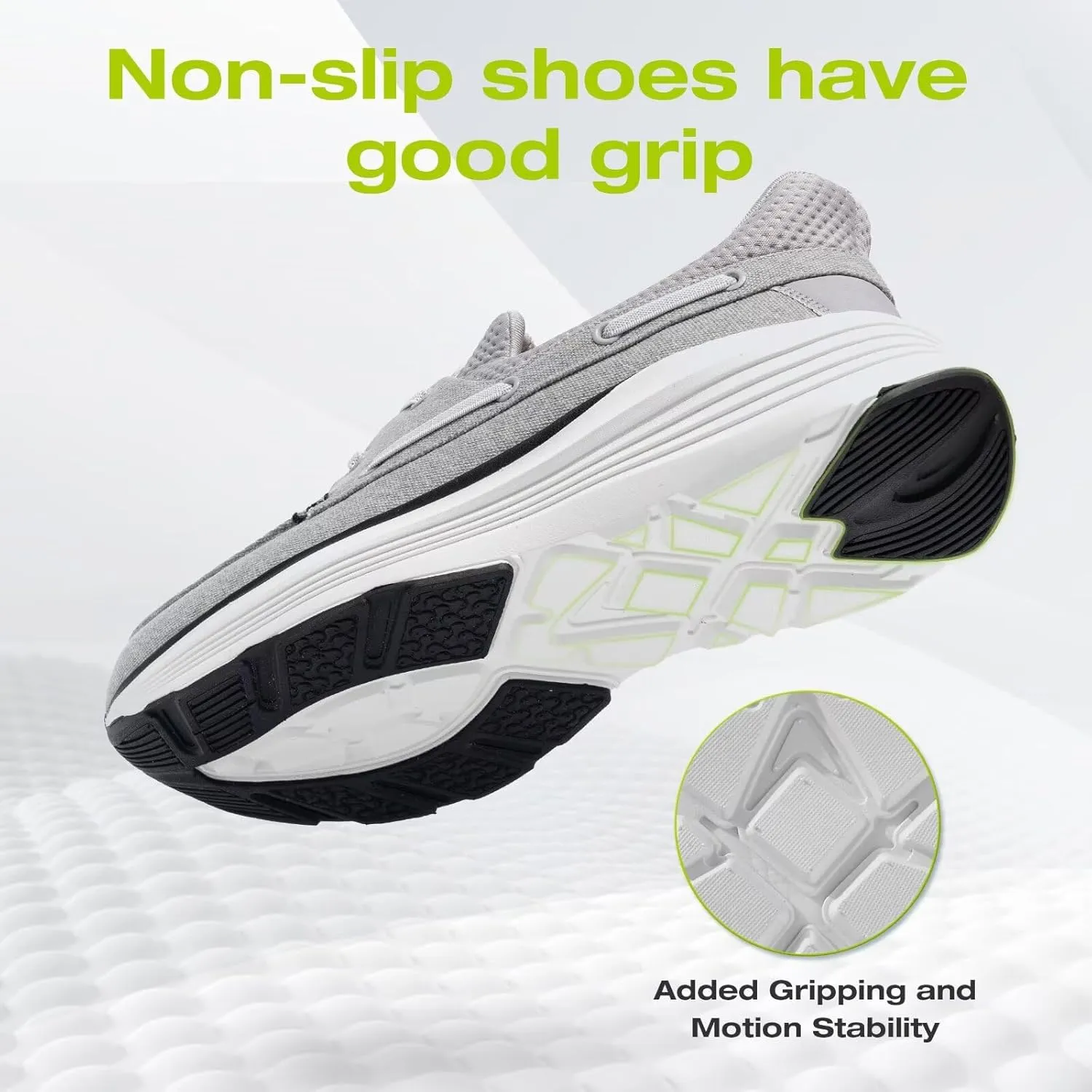 OrthoComfoot Men's Orthopedic Slip On Loafers: Comfortable Arch Support Loafers for Plantar Fasciitis, Orthotic Flat Feet Casual Walking Shoes for Foot and Heel Pain Relief