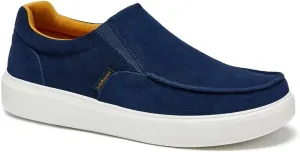 OrthoComfoot Men's Orthopedic Slip-On Loafers Walking Shoes: Casual Arch Support Loafers for Plantar Fasciitis, Comfortable Orthotic Dress Shoes for Foot and Heel Pain Relief