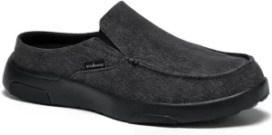 OrthoComfoot Men's Orthopedic Slip-On Loafers Walking Shoes with Arch Support: Casual Plantar Fasciitis Slippers for Flat Feet, Comfortable Orthotic Shoes for Foot and Heel Pain Relief