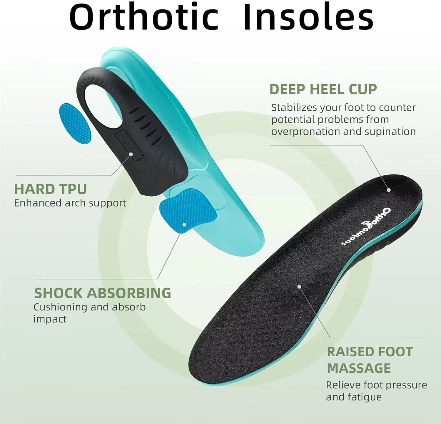 OrthoComfoot Women's Orthopedic Slip On Loafers: Comfortable Orthotic Walking Shoes with Arch Support for Plantar Fasciitis, Canvas Thick Sole Loafers for Foot and Heel Pain Relief