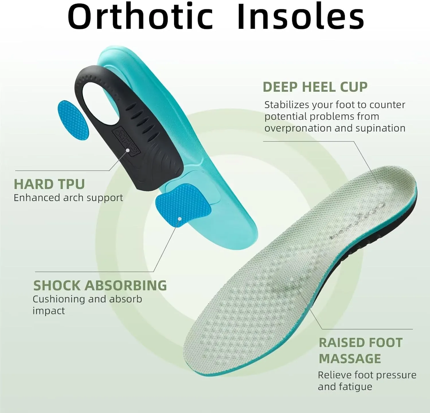 OrthoComfoot Women's Orthopedic Slip On Loafers: Comfortable Orthotic Walking Shoes with Arch Support for Plantar Fasciitis, Canvas Thick Sole Loafers for Foot and Heel Pain Relief