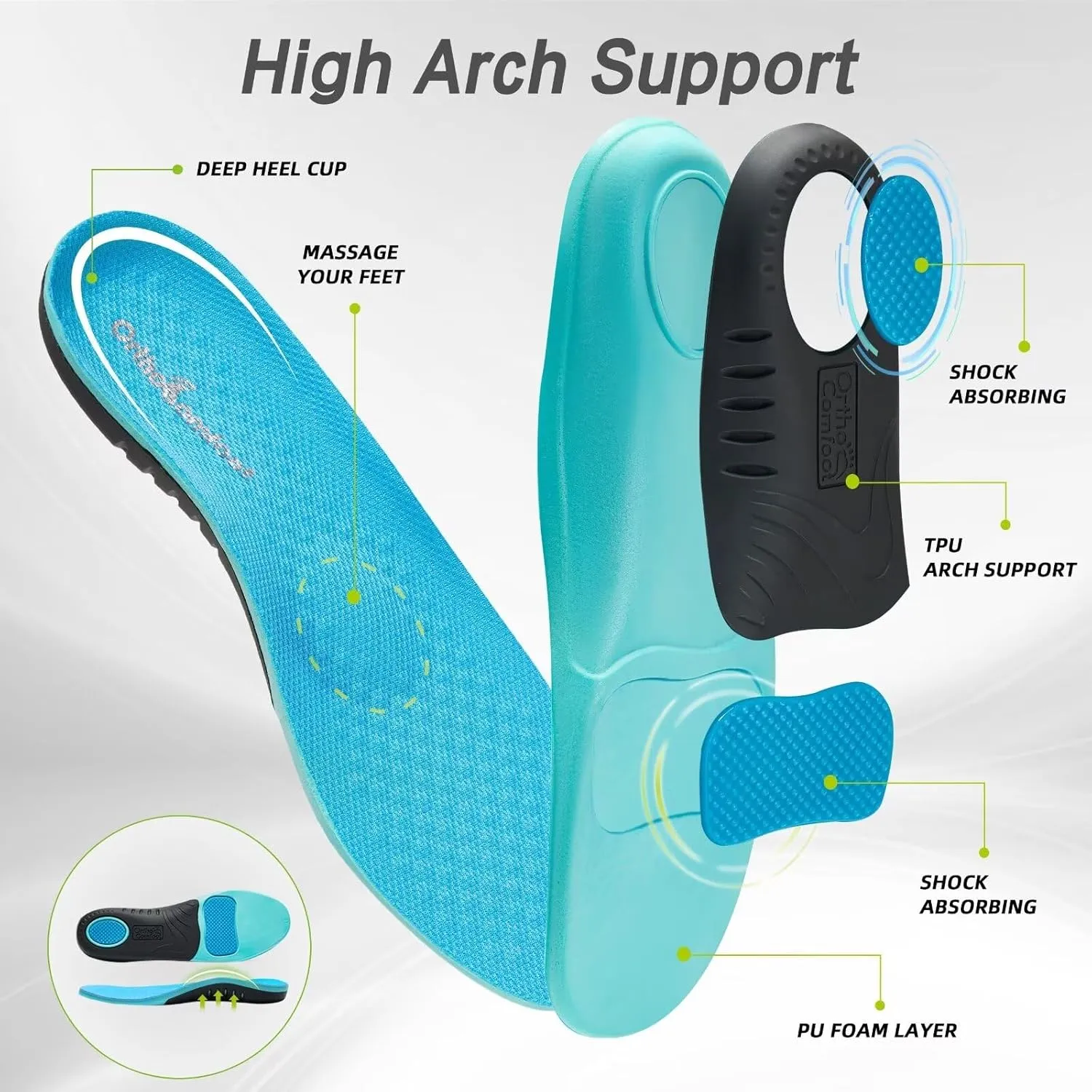 OrthoComfoot Women's Orthopedic Slip-On Loafers Walking Shoes: Comfortable Plantar Fasciitis Loafers with Arch Support for Flat Feet, Casual Orthotic Shoes for Foot and Heel Pain Relief