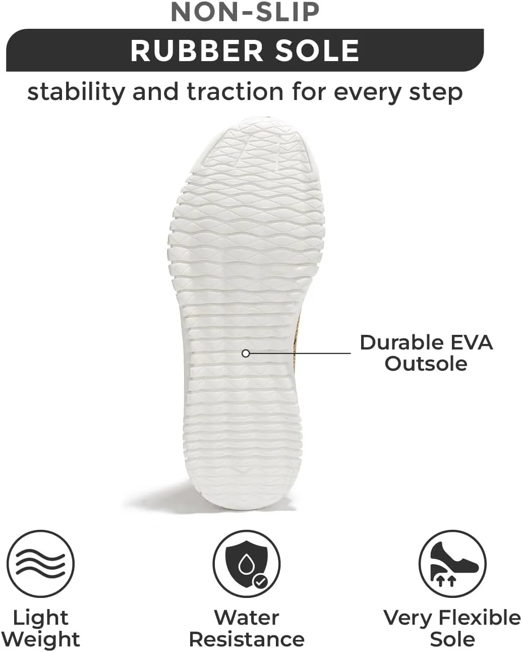 Project Cloud Platform Sneakers for Women Footwear - Memory Foam Comfortable Loafers for Women Shoes - Lightweight and Non-Slip Shoes Slip on Sneakers (Orchid)