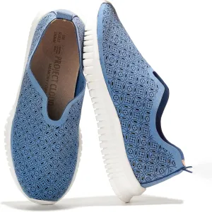 Project Cloud Platform Sneakers for Women Footwear - Memory Foam Comfortable Loafers for Women Shoes - Lightweight and Non-Slip Shoes Slip on Sneakers (Orchid)