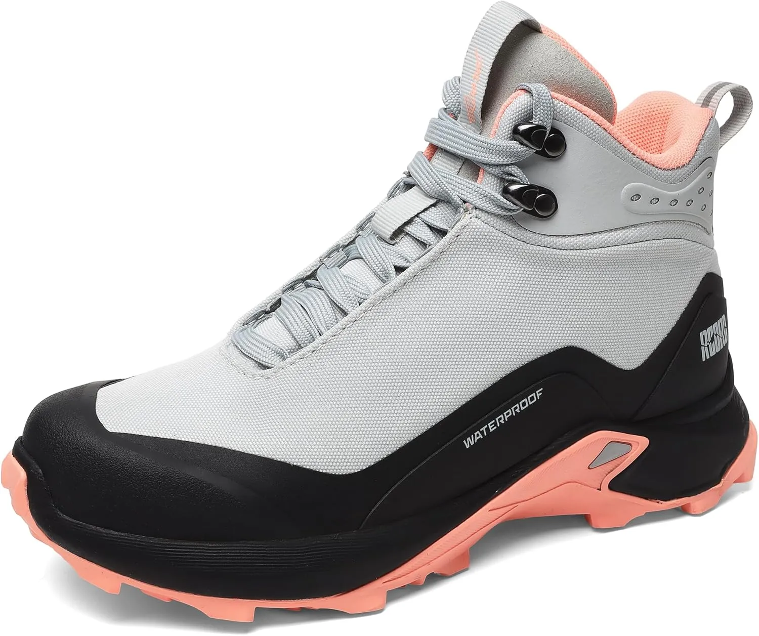 R CORD Women’s Waterproof Hiking Shoes Lightweight Comfortable Hiking Boots For Women Non-slip Outdoor Walking Camping Trekking Trail Shoes For All Seasons