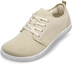 Raoendis Mens Walking Shoes Wide Toe Box Barefoot Shoes Minimalist Zero Drop Shoes Breathable Fashion Sneakers