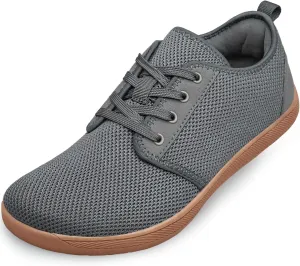 Raoendis Mens Walking Shoes Wide Toe Box Barefoot Shoes Minimalist Zero Drop Shoes Breathable Fashion Sneakers