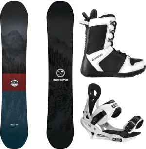 Redwood and Summit Men's Complete Snowboard Package