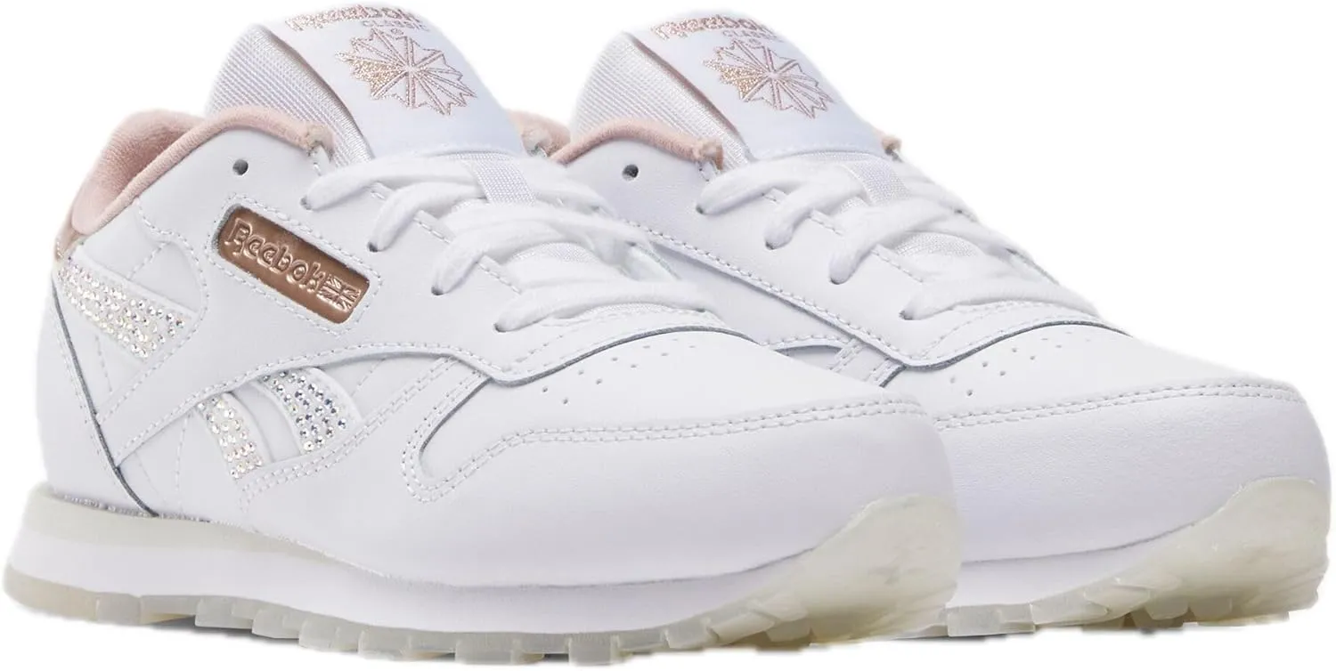 Reebok Girl's Classic Leather Sneaker