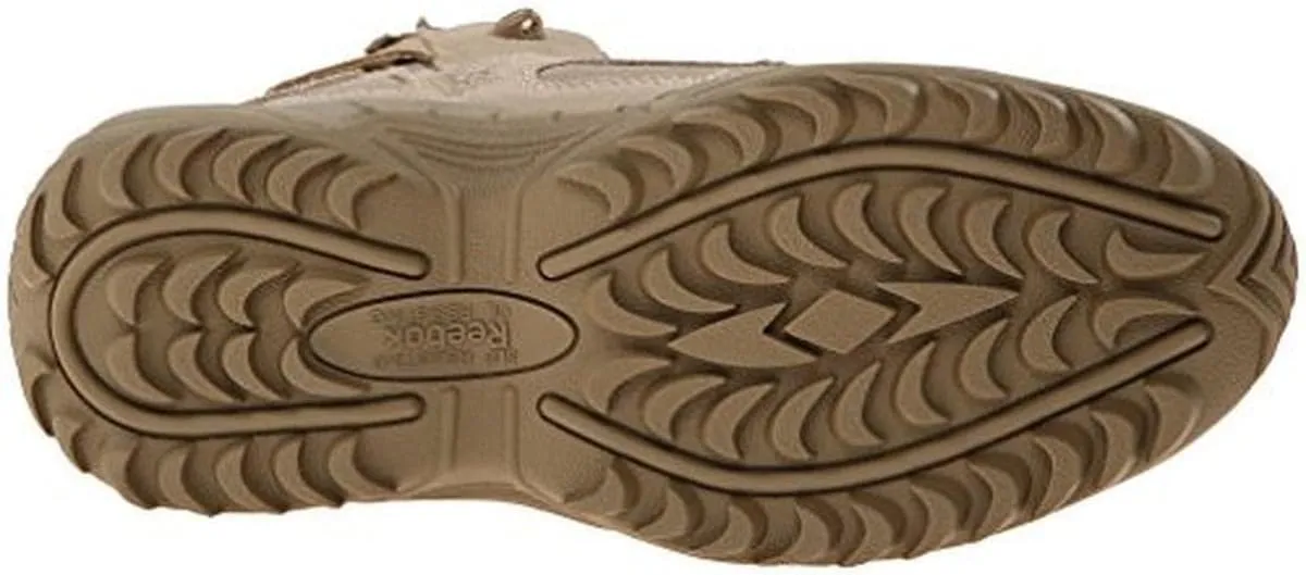 Reebok Work Men's Rapid Response RB Safety Toe 8" Stealth Boot with Side Zipper Military & Tactical