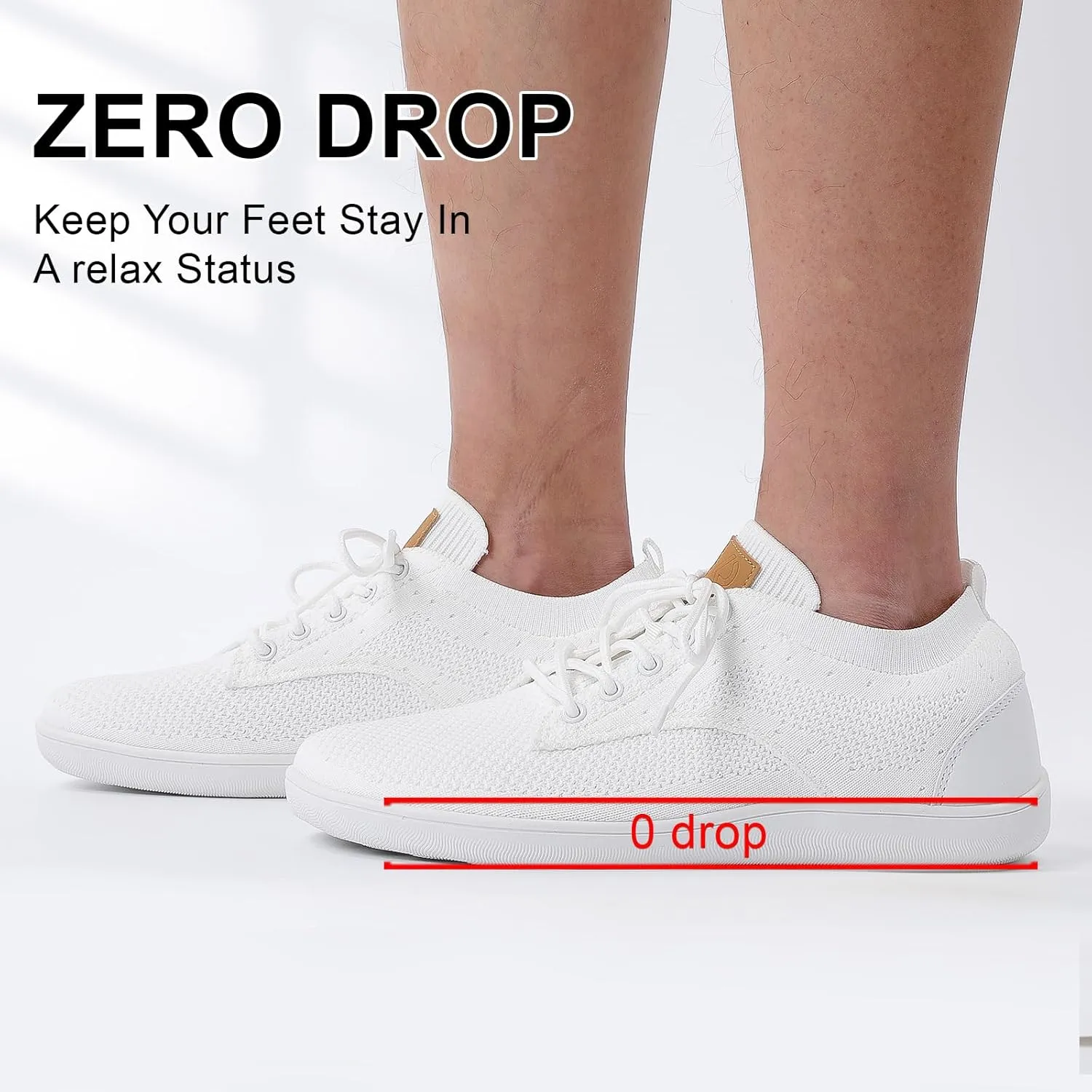 relxfeet Men's Dress Sneakers Fashion Oxfords Business Casual Shoes Wide Toe Box Barefoot Zero Drop Walking Shoes