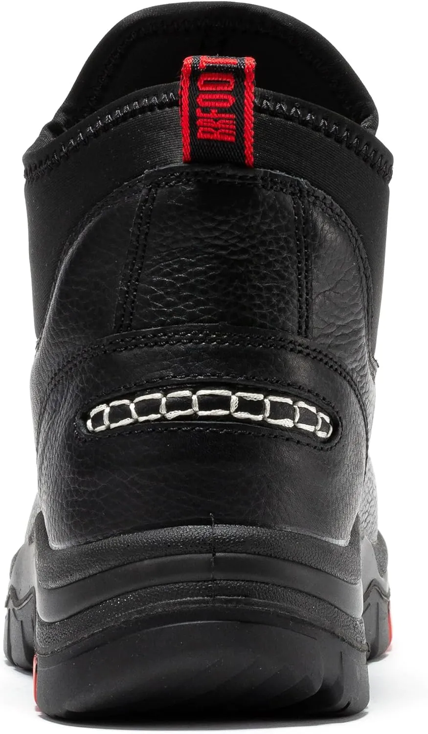 ROCKROOSTER Lanley Composite Toe 6" Black Waterproof Chelsea Work Boots for Men, ASTM Standard Safety Slip-On Boots CP323