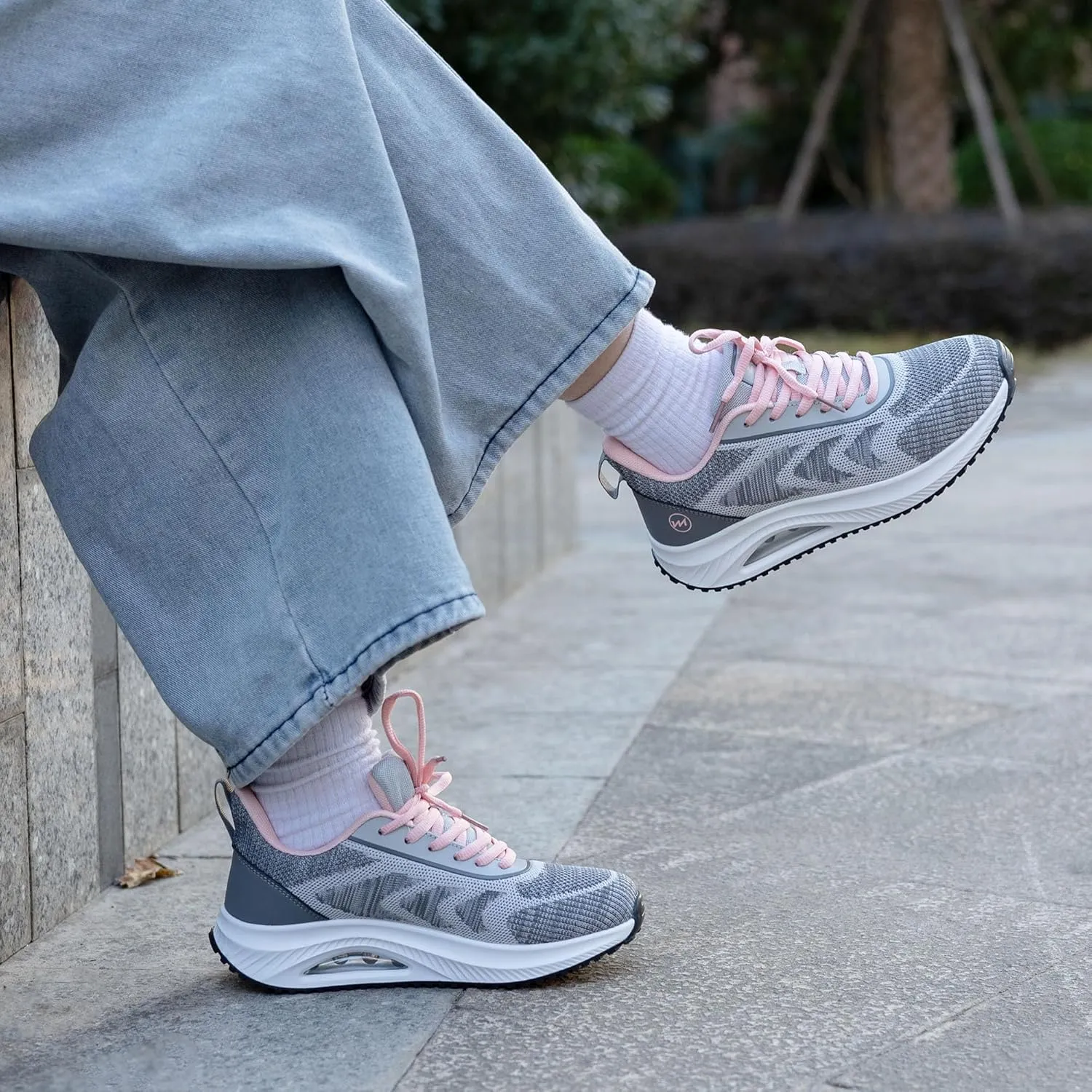 RomenSi Womens Arch Support Walking Shoes Orthotic Fashion Sneakers Tennis Shoes for Plantar Fasciitis Pain Relief US 5.5-11