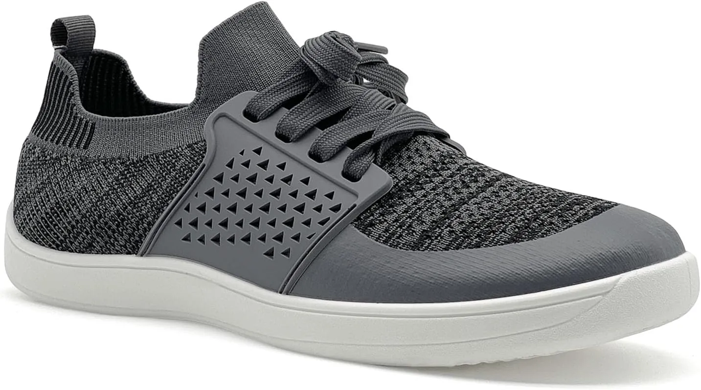 rosyclo Barefoot Shoes for Women and Men, Wide Toe Walking Shoes Minimalist Zero Drop Breathable Width Casual Fashion Sneakers Tennis Footwear, Purple